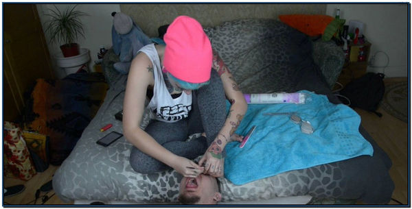 Pedicure Wastebin Femdom Foot Fetish 