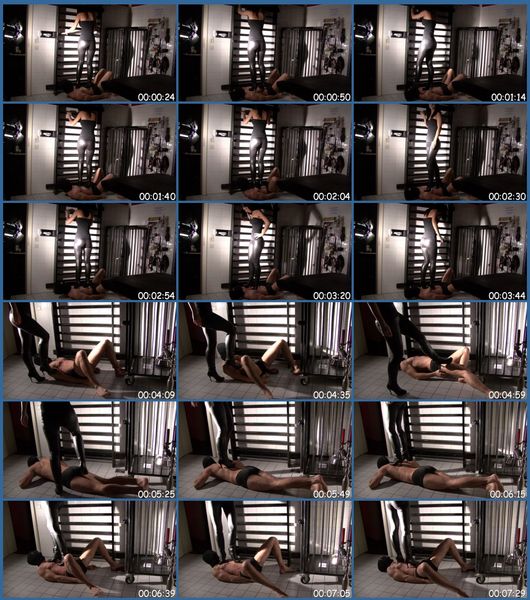 Ultraviolent Trample Femdom Foot Fetish 