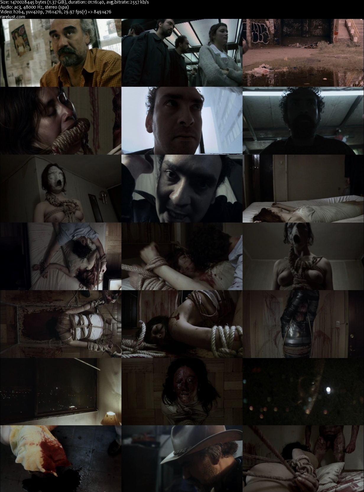 Visceral Between the Ropes of Madness (2012) Dvdrip 1.37GB.