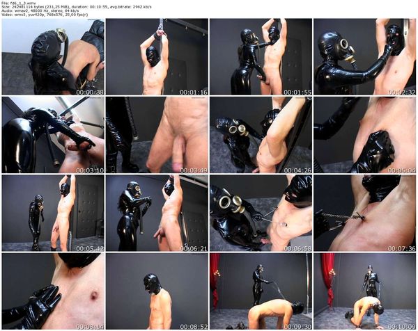 Schlagendegirls - Ruby - Dominance in solid rubber Schlagendegirls - Ruby - Dominance in solid rubber